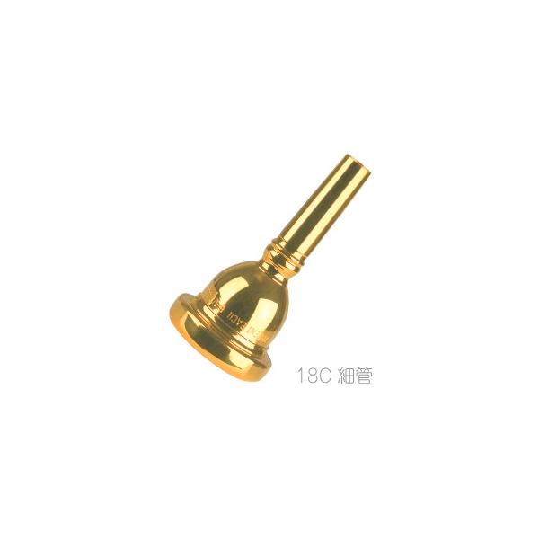 Vincent Bach 18C GP ׊ g{[ [tHjA }EXs[X bL X[VN small shank mouthpiece gold@kC  s