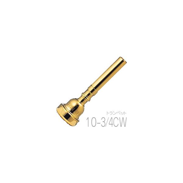 Vincent Bach(BZg obN) 10-3/4CW GP gybg }EXs[X bL  Trumpet mouthpiec gold@kC  s
