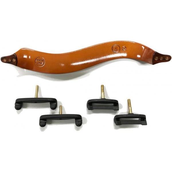 ビオラ用 肩当て メイプル素材 スタンダード スモールサイズ viola shoulder rest Maple Small ビオラ肩当て MACH ONE肩当てはヴァイオリン製作者であるピーター・マッハ氏(カナダ)が設計、製作している肩当...