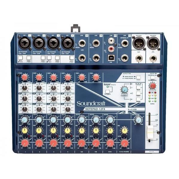Soundcraft サウンドクラフトNotepad-8FX