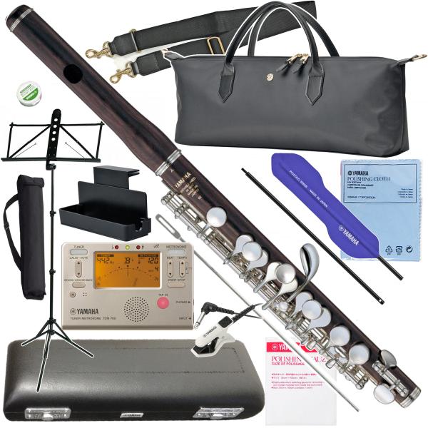 品質のよい楽器は技術次第で良い音が鳴る可能性が広がります。ピッチも楽器に限界がありブラスバンドなどアンサンブルが多い場合ヤマハ以上のブランドがおすすめ。出しにくいと言われるミの音が出しやすくなるEメカ付き。フルートからの持ち替えがスムーズな...