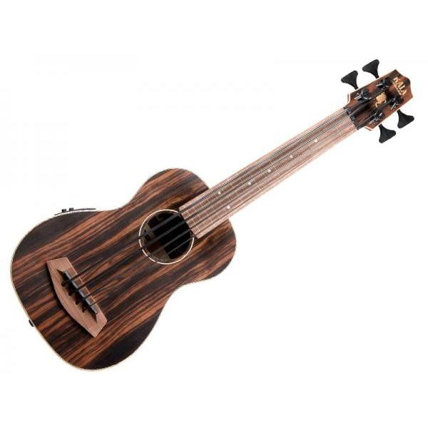 Striped Ebony Acoustic-Electric U-BASS Fretless (UBASS-EBY-FL)