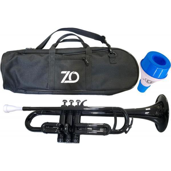 ZO TP-05BK トランペット ブラック ミュート セット ブルー 調整品 アウトレット プラスチック 管楽器 black trumpet mute set　北海道 沖縄 離島不可
