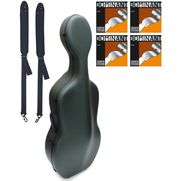 Carbon Mac CFC-2S Te _[NO[ S-GRN `FP[X 4/4 n[hP[X cello hard cases satin green Zbg X@kC    s