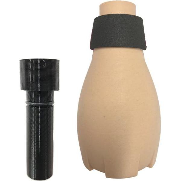 新素材ミューティオは木製チップを従来の植物性プラスチックに混ぜ込んでおり消音性が更に高いです。楽器の音を小さくする練習用ミュート。ピッチが安定していて抵抗が驚くほど少ない。マウスピースアタッチメントつき。アタッチメントは楽器本体を装着せず、...