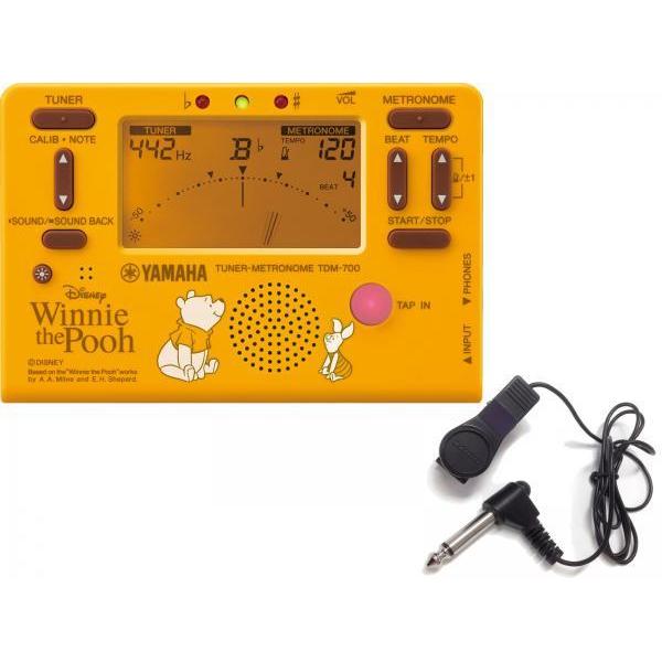 Yamaha Tdm700dpo4 くまのプーさん ブライトイエロー チューナーメトロノーム ディズニー クロマチックチューナー マイク セット 北海道不可 沖縄不可 離島不可 ワタナベ楽器ヤフーshop 通販 Yahoo ショッピング