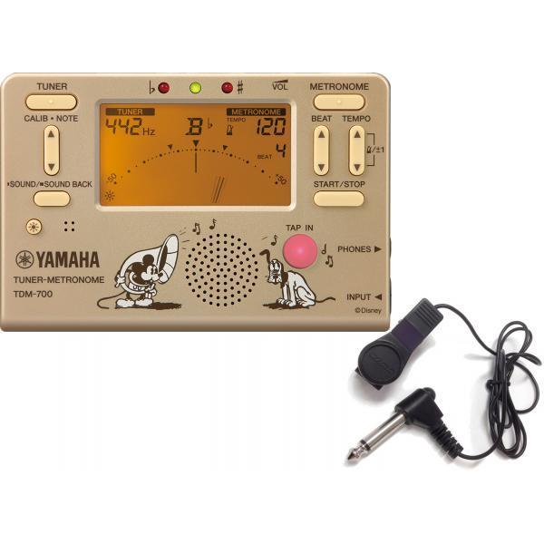 Yamaha ヤマハ Tdm 700dmk ミッキーマウス ゴールド チューナーメトロノーム ディズニー クロマチックチューナー マイク セット 北海道不可 沖縄不可 離島不可 ワタナベ楽器ヤフーshop 通販 Yahoo ショッピング