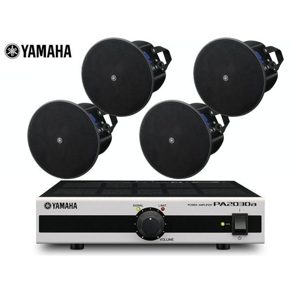 YAMAHA(���}�n) VXC4 (�u���b�N/2�y�A) + PA2030a  ���K�͓X�� BGM�Z�b�g�y5��26�����_�A�݌ɂ��� �z