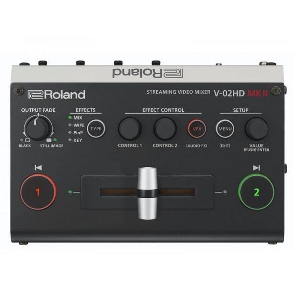 Roland(���[�����h) V-02HD MK II �� �X�g���[�~���O �r�f�I�~�L�T�[