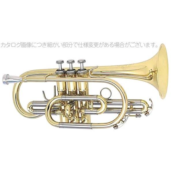 B&amp;Sはドイツが世界に誇る現代最高水準の金管楽器ブランドと言われています。B&amp;Sがその技術を注ぐ「最高の吹奏感」「正確な音程」「豊かで美しい音色」が評価。トランペットと同じ運指、音域を持ちますが、管の巻の状態などが異なり、ト...