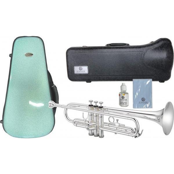 JTR500 トランペット 本体 マウスピース付き JUPITER (ジュピター) JTR500S トランペット 銀メッキ 管楽器 B