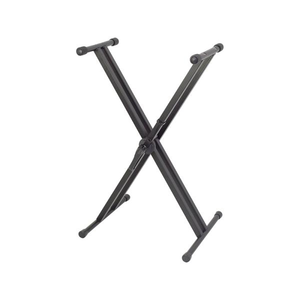 他サイト： KC(ケーシー) KYBS-D/BK ・ ダブルレッグ X型キーボードスタンドの商品画像