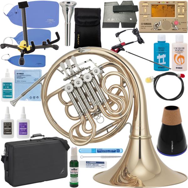 代引き/北海道/沖縄/離島不可 Customモデル871の基本設計を受け継いだモデル。ベルに太めのリムワイヤーを施すことで芯のある深い音色になる傾向。YHR-671GDはベルがゴールドブラスなのでより温かい幅のある豊かな音色まで表現しやすい...