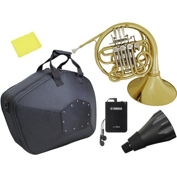 北海道不可 沖縄不可 離島不可 代引き不可 同梱不可。一般的なダブルホルンは最低でも40万円前後が相場の楽器。低価格帯の楽器は精度が低く 調整検品も価格相応。それらと同じクオリティ 吹奏感ではありません。吹きにくい/音がなりにくい/音がなら...