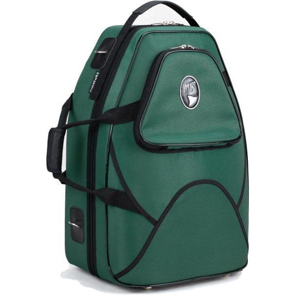 デタッチャブルベルホルン用のケース。Marcus Bonna(マーカスボナ)デタッチャブルベルホルン用のケース。プロにも愛用が多い高級ケース。ファイバー製セミハードケースで 頑丈さと品質の高さに定評があり。楽器の為に研究された緩衝材で管体や...