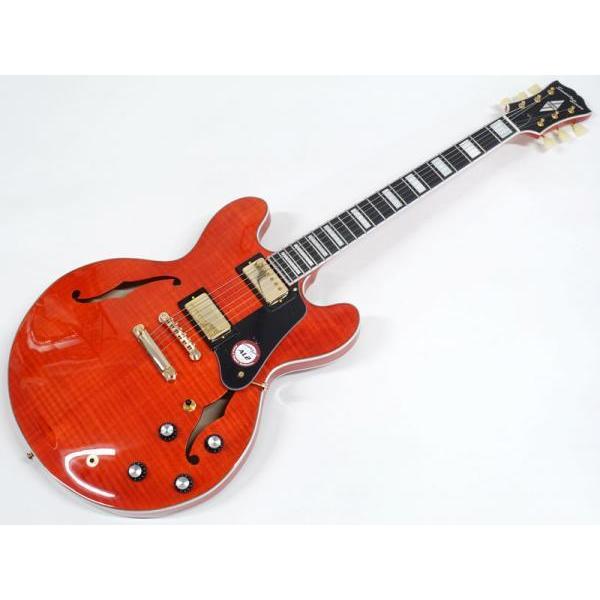 ギター Seventy seven EXRUBATO-CTM-JT T-RED Seventy Seven Guitars EXRUBATO-CTM-JT - T-RED | White Guitars