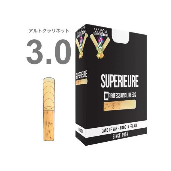 MARCA(}[J) XyA AgNlbg 3 [h 10 1 Alto clarinet professional reed SUPERIEURE 3.0@kC  s