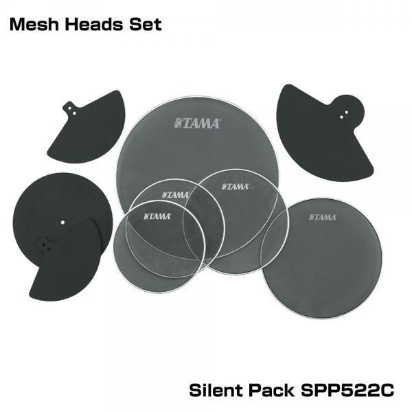 TAMA(^}) Mesh Heads Set Silent Pack SPP522Cy 115_[J[݌ɖ  z