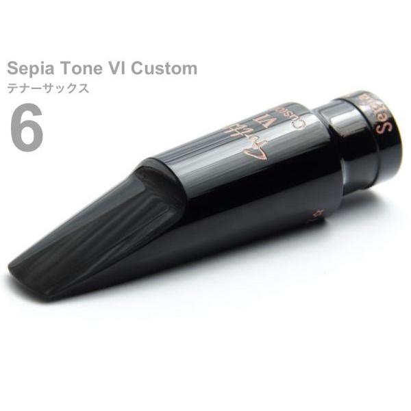 Gottsu(Sbc) 6 ZsAg[VI JX^ ei[TbNX }EXs[X o[ Tenor saxophone Mouthpiece Sepia Tone VI Custom@kC  s