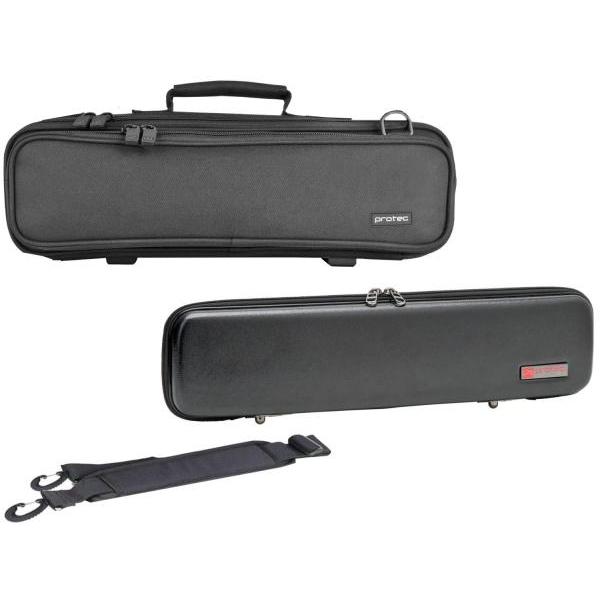ショルダーストラップがついているケースカバー（A308）とハードケース(BM308)のセットです。■PROTEC CASES BAGS プロテック■楽器：フルート Flute ■C足部管 Ｈ足部管 兼用■シリーズ：ZIPケース（BLT/BM...