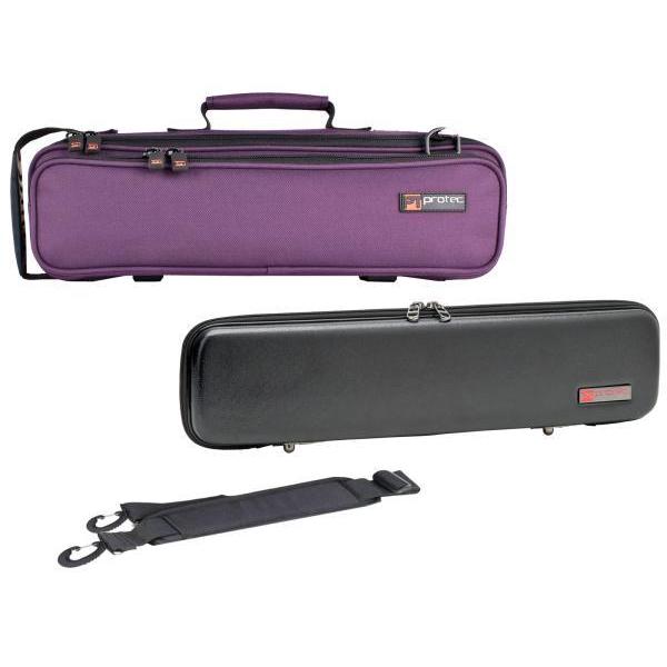 PROTEC(vebN) BM308 t[g P[X ABS Z~n[h P[XJo[ A308PR Zbg p[v Flute case purple@kC  s