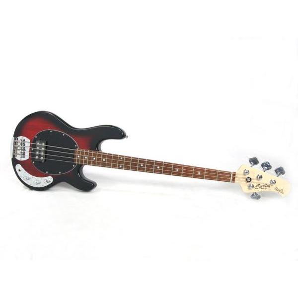 Sterling by Musicman RAY4 Ruby Red Burst Satin スティングレイ