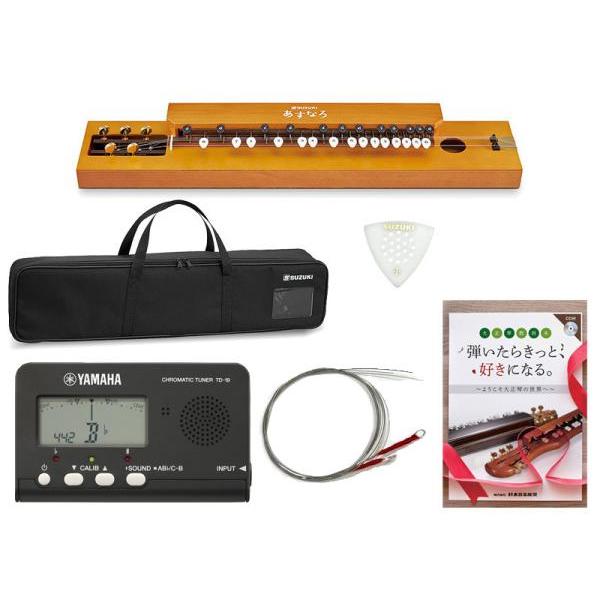 SUZUKI(スズキ) 大正琴 あすなろ TAS-12 チューナー 教本 セット 入門