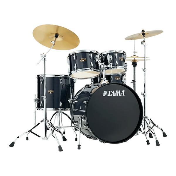 TAMA(タマ) Imperialstar IP58H6RC #HBK 18"BD シンバル付 一括セット【 スティックケース付き   6月26日時点メーカー在庫あり  】