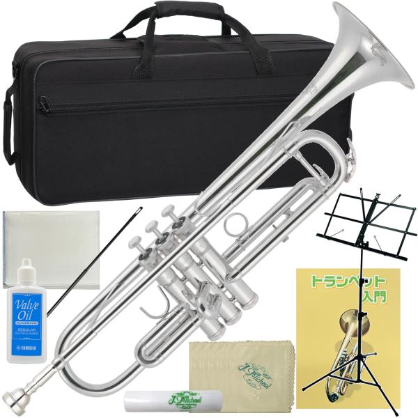 J.Michael トランペット TR-300S 銀メッキ 付属品完備 J Michael(Jマイケル) 3年保証 TR-300S トランペット B♭ 銀メッキ