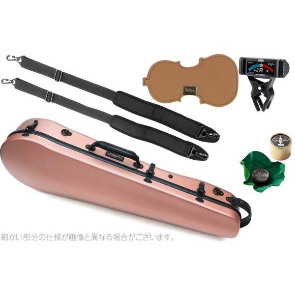 ビオラケースとモイスレガート、松脂、クリップチューナーのセット☆Carbon mac viola cases CFA-2S satin カーボンマック ビオラ用 サテン ハードケース サテンシリーズは、落ち着いた大人な雰囲気のカラーリングが...