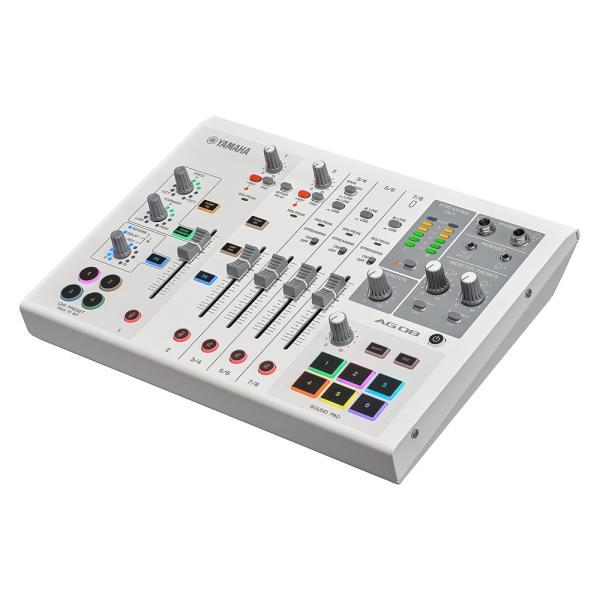 YAMAHA(ヤマハ) AG08 W 配信用 ライブストリーミングミキサー オーディオインターフェイス ホワイト