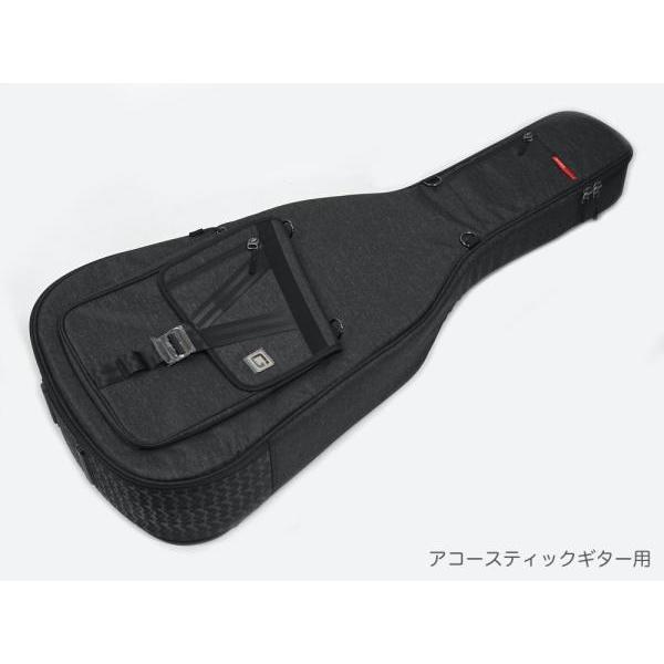 GATOR(ゲイター) アコースティックギター用 ケース GT-ACOUSTIC-BLK Transit ドレッドノート ギグバッグ ブラック 黒 チャコール