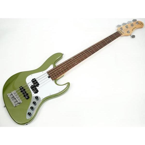Sadowsky Guitars ME21 HP5 MR Solid Sage Green Metallic High Polish
