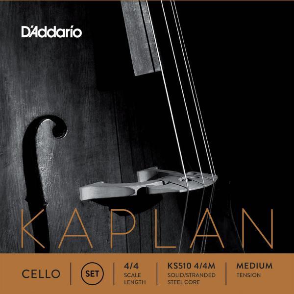 チェロ弦 4本セット D'Addario(ダダリオ) KS510 4/4M KAPLAN チェロ弦 4本 セット カプラン
