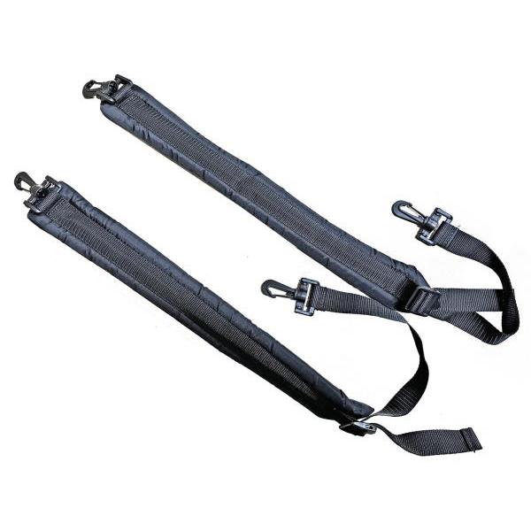 GALAX ウルトラハードケースに付属しているリュックストラップです。パッド付きのリュックストラップ２本のセットですので、これでリュックにしてお持ちいただけます。