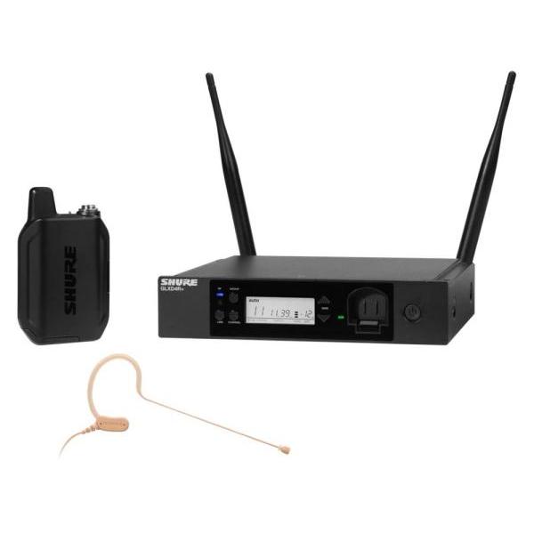 SHURE(シュア) GLXD14R+J/MX53 ◆ 2.4GHz帯 MX153 ハーフラック型受信機付 イヤセットマイクロホン ワイヤレスシステム GLXD14R+J/MX53-Z2