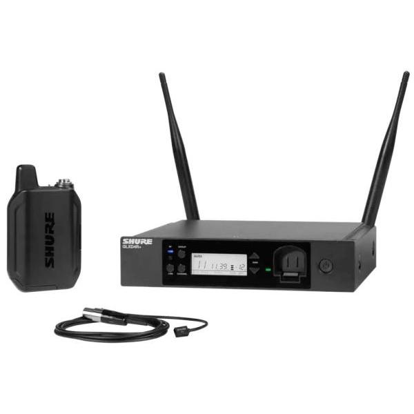 SHURE(シュア) GLXD14R+J/93 ◆ 2.4GHz帯 WL93 ハーフラック型受信機付 ラべリアマイクロホン ワイヤレスシステム GLXD14R+J/93-Z2