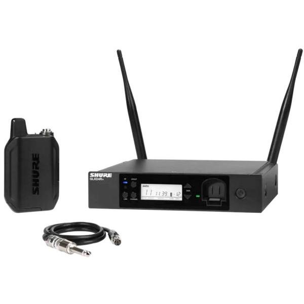 SHURE(シュア) GLXD14R+J ◆ 2.4GHz帯 ハーフラック型受信機付 WA302ギターケーブル ワイヤレスシステム GLXD14R+J-Z2【7月3日時点、少数在庫あり △ 】