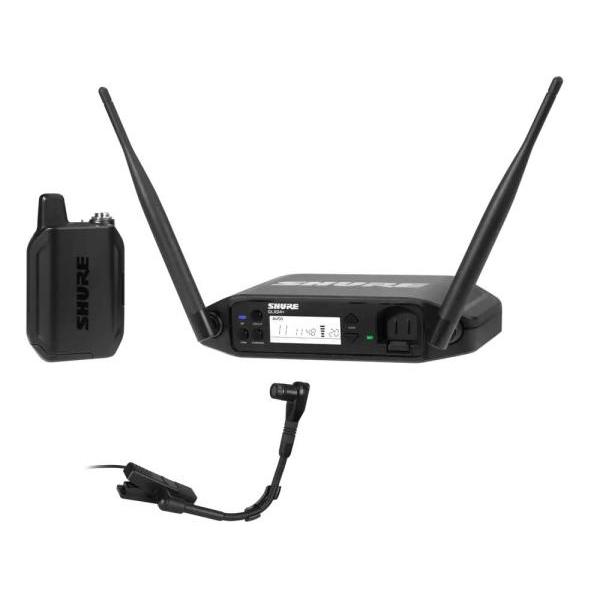 SHURE GLXD14+J/B98 ◆ 2.4GHz WB98H/C テーブルトップ型受信機付 フレキシブルグースネックマイクロホン ワイヤレスマイク【7月3日時点、少数在庫あり △ 】