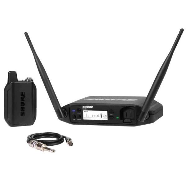 SHURE(シュア) GLXD14+J ◆ 2.4GHz帯 テーブルトップ型受信機付 WA302ギターケーブル ワイヤレスシステム GLXD14+J-Z2【7月3日時点、少数在庫あり △ 】