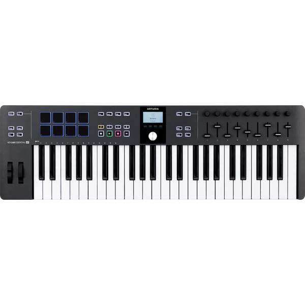 Arturia(アートリア) KeyLab Essential 49 MK3  BLACK 49鍵盤 MIDIキーボード