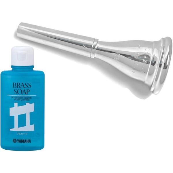 他サイト： B.TilZ S8 フレンチホルン マウスピース アメリカンシャンク 銀メッキ 211 french horn American shank SP mouthpiece セット F　北海道 沖縄 離島不可の商品画像