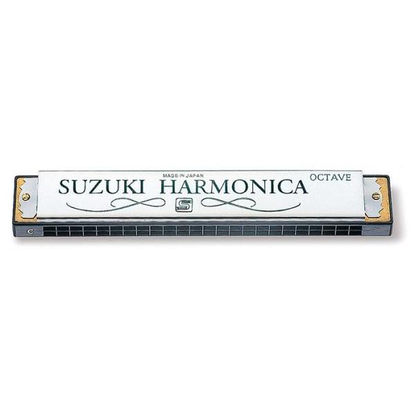 SUZUKI(�X�Y�L) SU-24 �I�N�^�[�u�n�[���j�J 24�� C�� �_�u�����[�h �����n�[���j�J ���[�h �y�� SU24 Octave Harmonica �n�[���j�J ���W���[