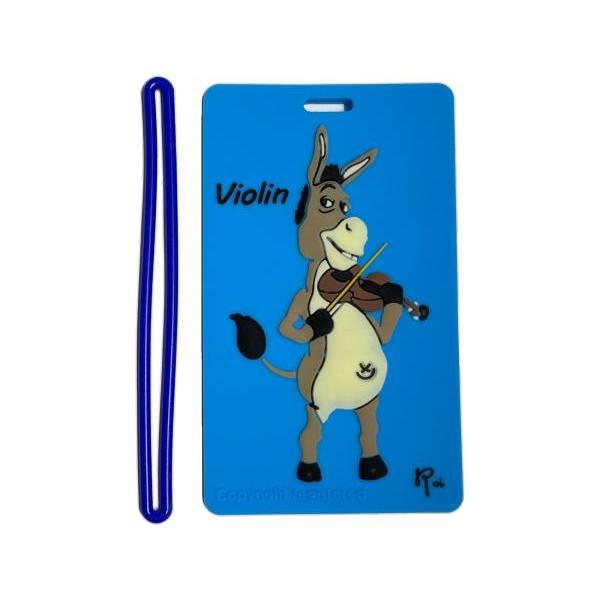 長期在庫アウトレット。汚れなどあり。また画像と仕様やカラーが異なる場合がございます。Roi "ハッピードンキー" ネームタグ パスケース 楽器のケースなどにつけるネームタグとして、またICカード(定期券)などを入れるパスケースとして、いろい...