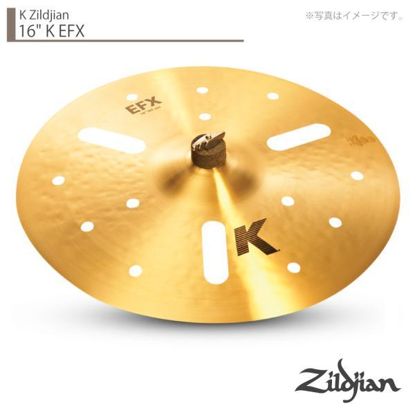 Zildjian(ジルジャン) 16" K EFX K ジルジャン EFX 16インチ【クリーナー クロス 付  6月26日時点メーカー在庫あり  】