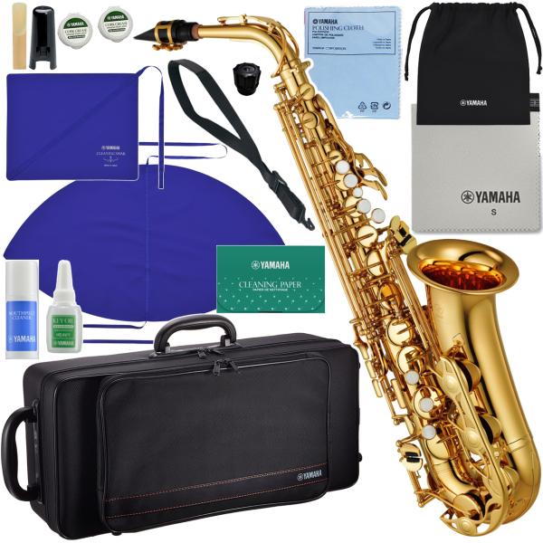 大幅値下げ❤︎Yamaha ゴールドアルトサックス 付属品付き ヤマハ | サクソフォン - 管楽器・吹奏楽器