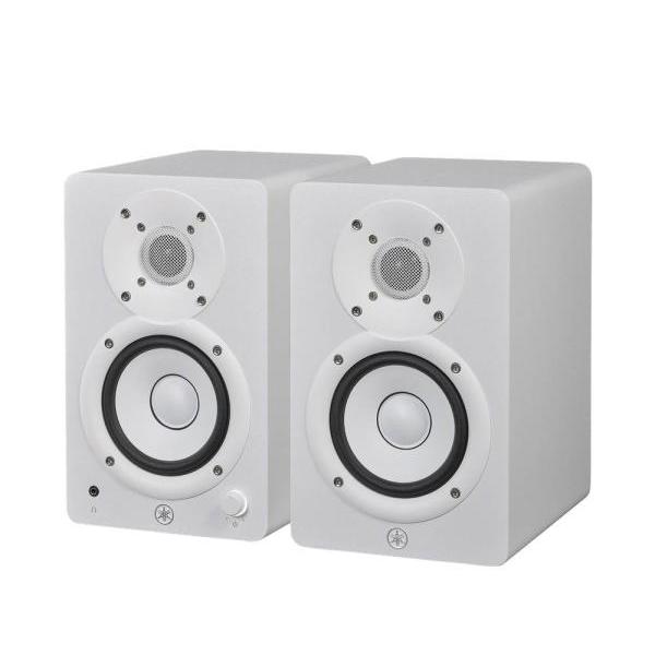 YAMAHA(ヤマハ) HS4W (ペア) ホワイト ◆ 26W+26W  LF 4.5インチ モニタースピーカー ( パワード )【7月3日時点、在庫あり 】