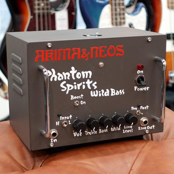 AKIMA＆NEOS(アキマ＆ネオス) Phantom Spirits Wild Bass  真空管搭載コンパクトベースアンプヘッド 5W