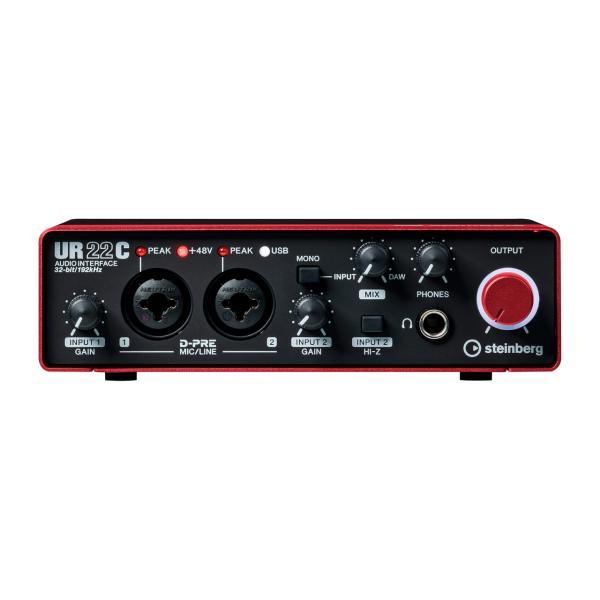 Steinberg(スタインバーグ ) UR22C RD USB 3.0 オーディオ 