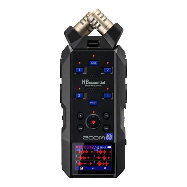 他サイト： ZOOM(ズーム) H6 essential Handy Recorder レコーダー 32bitフロート 録音 USB オーディオインターフェイス機能搭載の商品画像